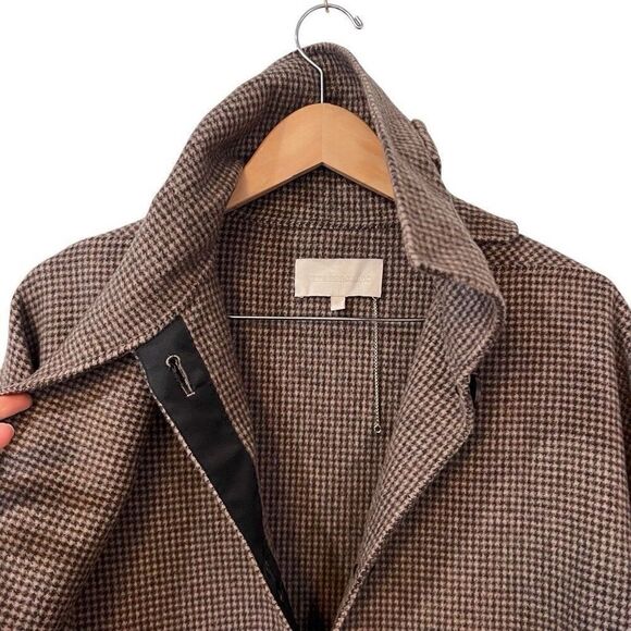 Vanessa Bruno Womens Brown Wool and Cashmere Blend Coat Size 36 Small Oversized - Picture 7 of 16